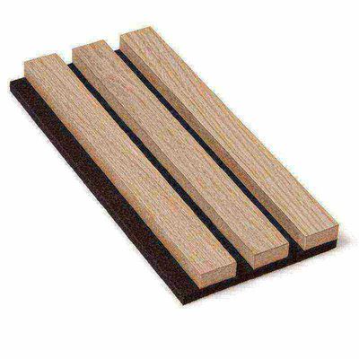 Moderno design a prova di fuoco e impermeabile poliestere fibra acustica legno pannelli di parete in ardesia