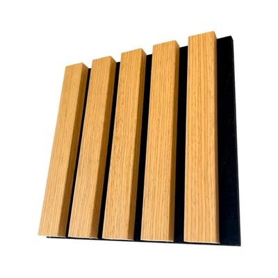 Pannello acustico a parete in legno a strati 100% fibra di poliestere per una efficace riduzione del rumore