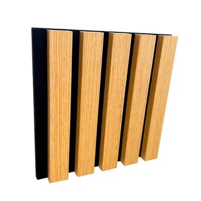 Moderno stile di progettazione 600/320mm pannello di parete ignifugo in ardesia di legno per l'assorbimento del suono