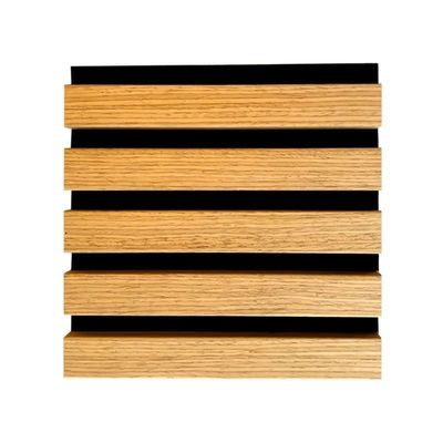 Moderno stile di progettazione 600/320mm pannello di parete ignifugo in ardesia di legno per l'assorbimento del suono