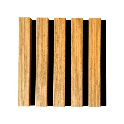 Moderno stile di progettazione 600/320mm pannello di parete ignifugo in ardesia di legno per l'assorbimento del suono