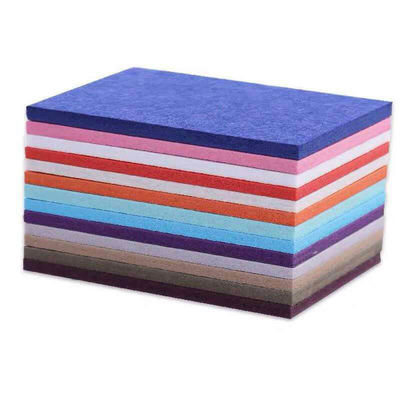 Assorbimento del suono Pet Acoustico feltro pannelli murali in colore personalizzato per le prestazioni