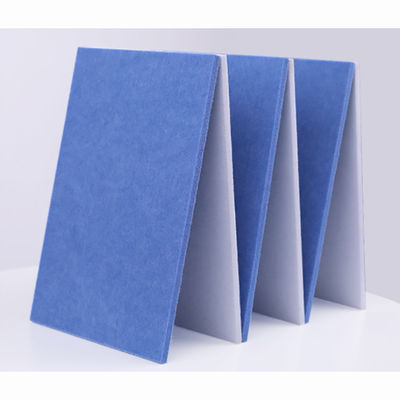 Tavola di assorbimento del suono in tessuto di poliestere da 25 mm per pannelli acustici