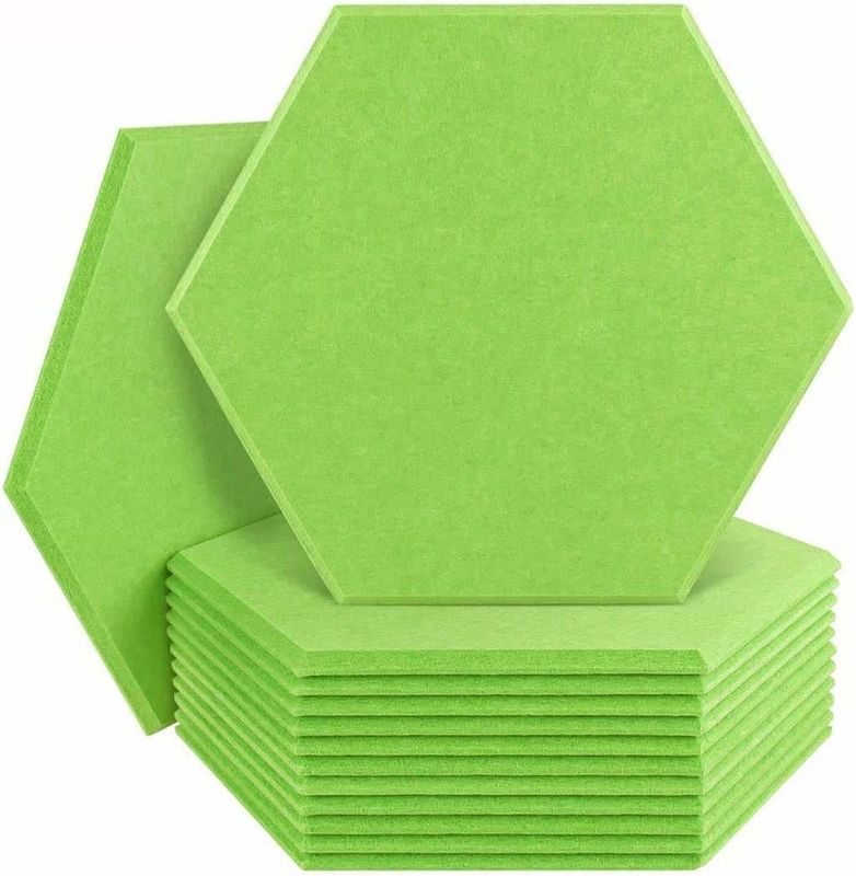 pannelli a parete acustici a soffitto sospeso in poliestere assorbente del suono con fibre di feltro