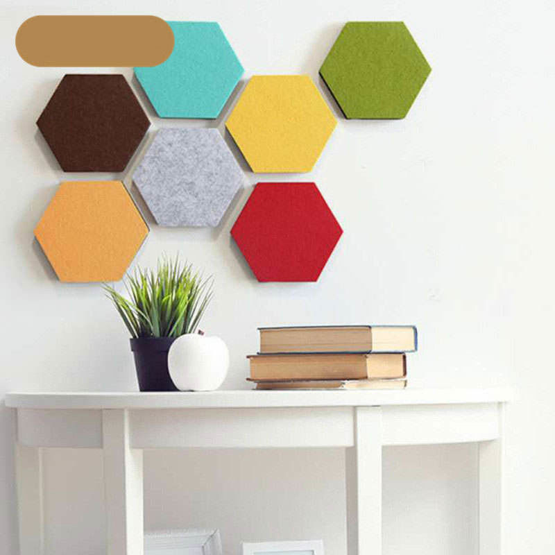 Assorbimento del suono Pet Acoustico feltro pannelli murali in colore personalizzato per le prestazioni